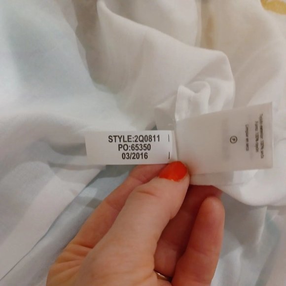 NWOT Vineyard Vines Silk Palm Leaf Scarf Print Maxi Dress Capri Blue Lined - Picture 7 of 7